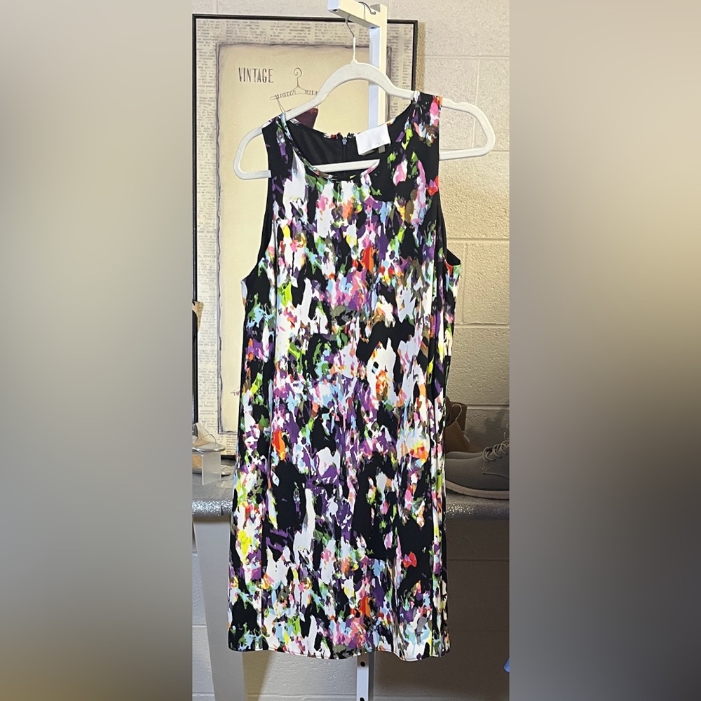 Dalia Multicolor Abstract Mini Dress